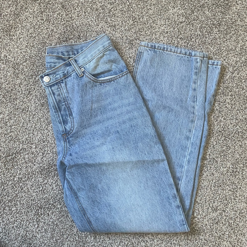 princess polly “cross over” jeans